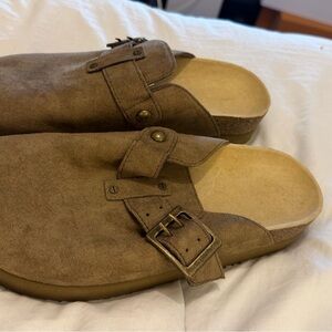 American Eagle Outfitters Brown Mules